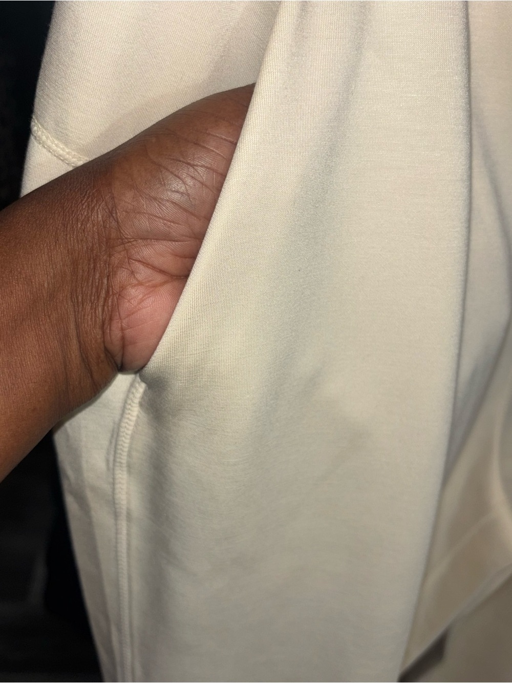 AMAZON Wide Leg Interior Drawstring  Y2k Pants - Picture 6 of 7